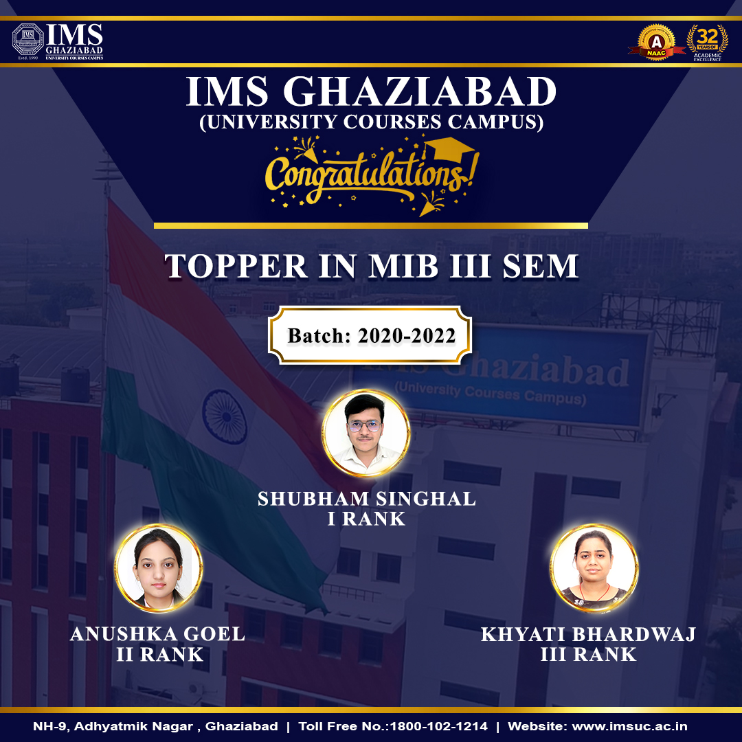 Toppers of MIB-III